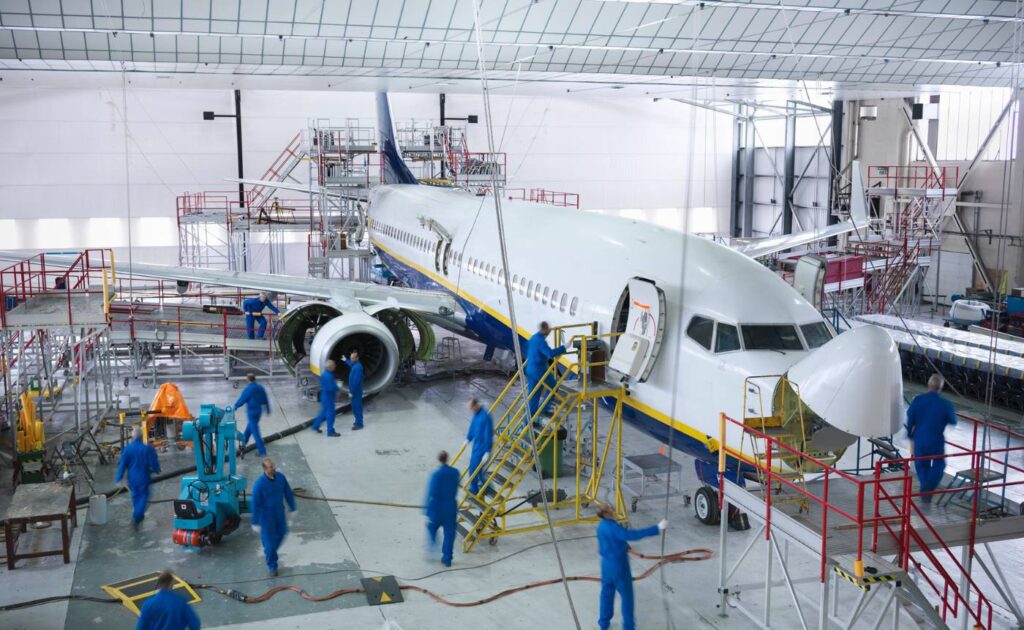 Conception modulaire des hangars dans un aéroport